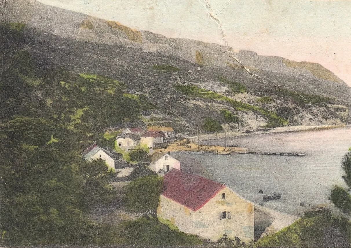 Archive photograph of the Ivanišević family's home waters